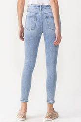 Lovervet High Rise Crop Skinny Jeans - Full Size Range for Modern Women